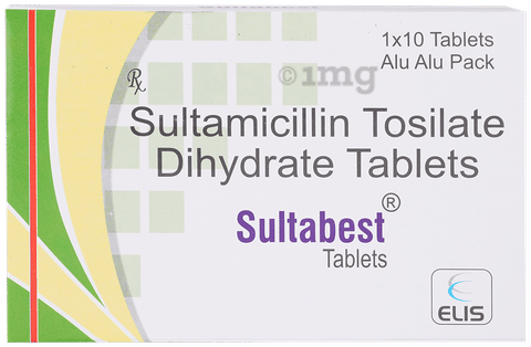 SULTABEST 375MG TABLET image