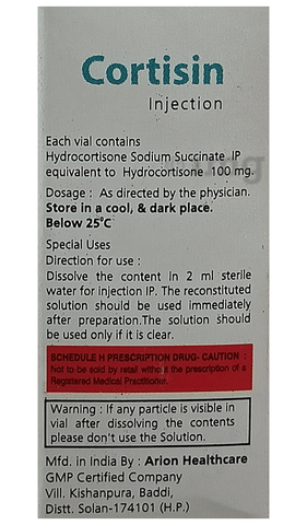 Cortisin Injection image