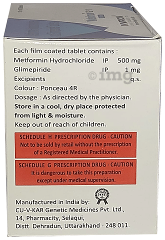 Metviron GP 1 Tablet