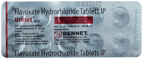 Urinet 200mg Tablet image