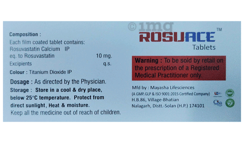Rosuace Tablet image Rosuace Tablet image