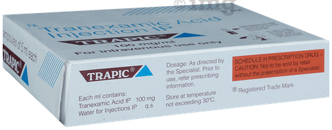 Trapic 100mg Injection image