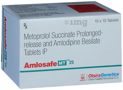 Amlosafe MT 25 Tablet PR image Amlosafe MT 25 Tablet PR image