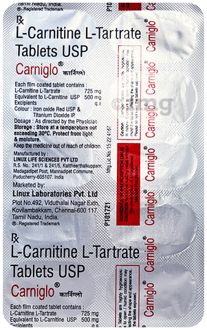 Carniglo 500mg Tablet image Carniglo 500mg Tablet image