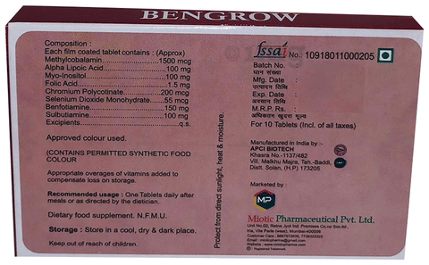 Bengrow Tablet image Bengrow Tablet image