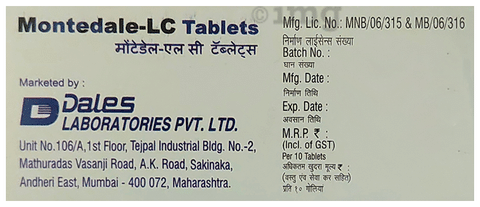 Montedale-LC Tablet