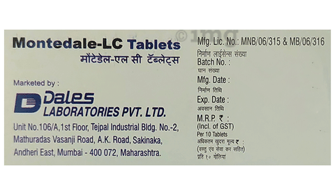 Montedale-LC Tablet image