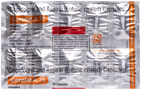 Corplat A 75 Capsule image Corplat A 75 Capsule image