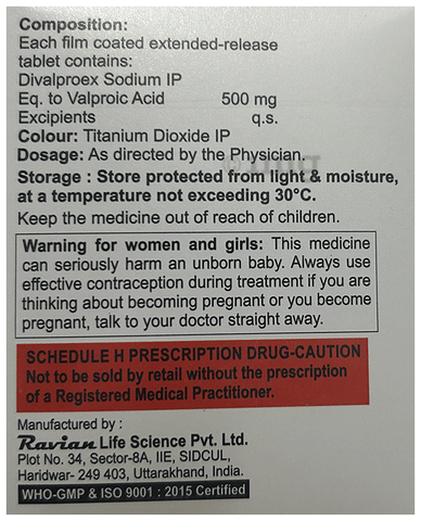 Dicopril ER 500 Tablet image