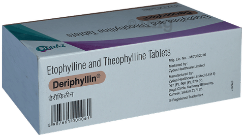 Deriphyllin Tablet image Deriphyllin Tablet image