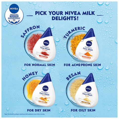 Nivea milk deals delight face wash