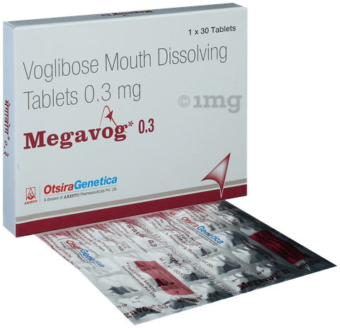 Megavog 0.3 Tablet MD image Megavog 0.3 Tablet MD image