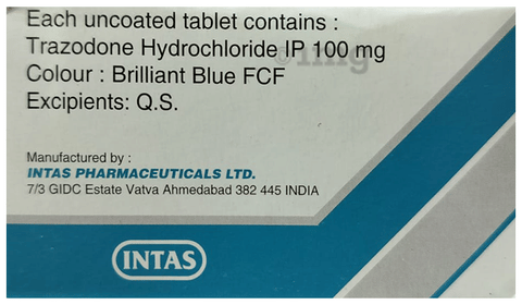 Trazonil 100 Tablet image