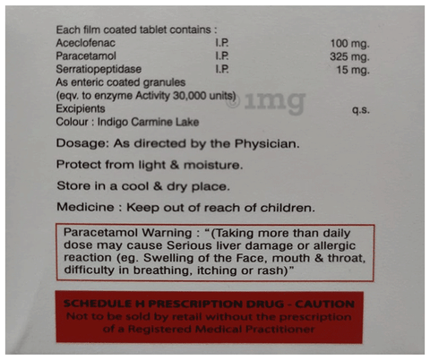 Nusidol-SP Tablet image