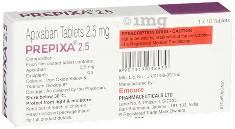 Prepixa 2.5 Tablet image