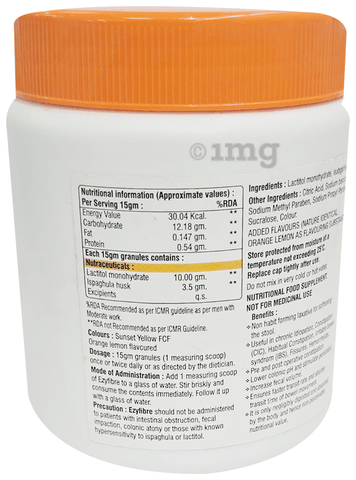 Ezyfibre Granules Orange Lemon image Ezyfibre Granules Orange Lemon image