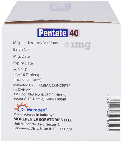 Pentate 40 Tablet image