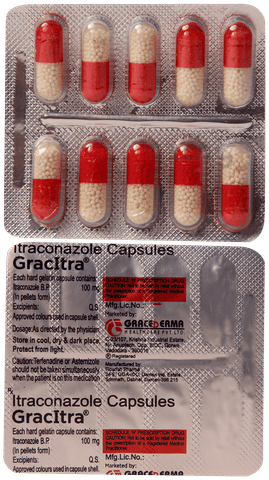 Gracitra 100mg Capsule image Gracitra 100mg Capsule image