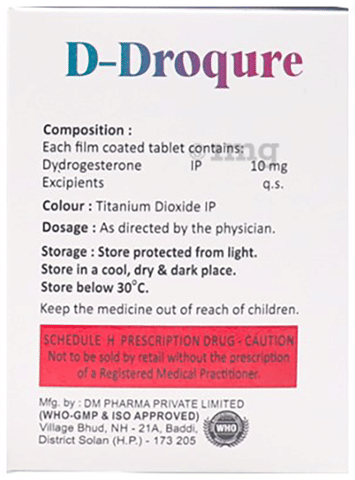 D-Droqure Tablet image D-Droqure Tablet image