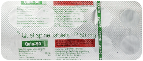 Quin 50 Tablet image