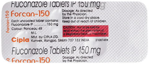 Forcan 150 Tablet image Forcan 150 Tablet image