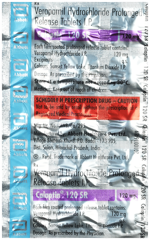 Calaptin 120 SR Tablet image