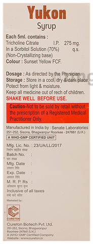 Yukon Syrup