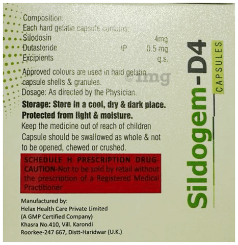 Sildogem-D 4 Capsule