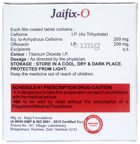 Jaifix-O Tablet image