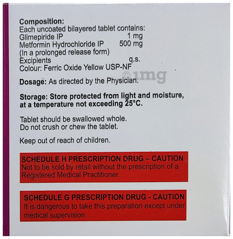 Twipride M 1 Tablet PR