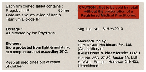 Anagalin 50 Tablet