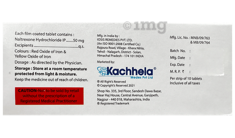 Nalcip 50 Tablet image
