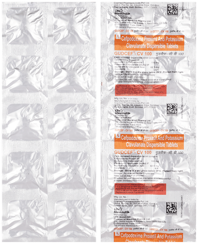 Gudcef-CV 100mg Tablet