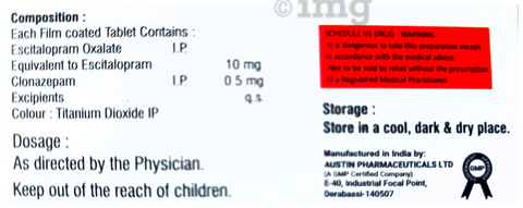 Cravum-Plus 10 Tablet image Cravum-Plus 10 Tablet image