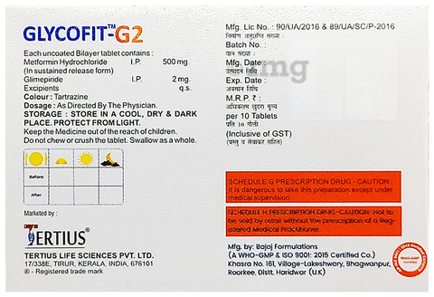 Glycofit-G2 Tablet SR