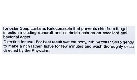 Ketostar Soap | Derma Care | For Dandruff Relief image Ketostar Soap | Derma Care | For Dandruff Relief image