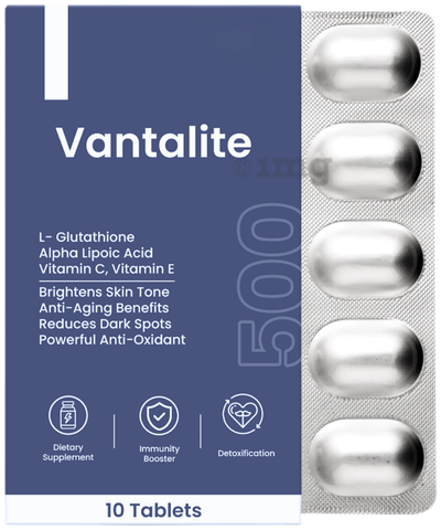 ventalite glutathione Buy SKINAA Vantalite 500mg Tablet For Skin Brightening Vitamin C & E 10 Tablets - Skin Supplements for Unisex 30443679 Vantalite 500 Tablet: Buy strip