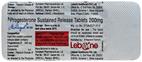 Alimagest 200mg Tablet SR image Alimagest 200mg Tablet SR image