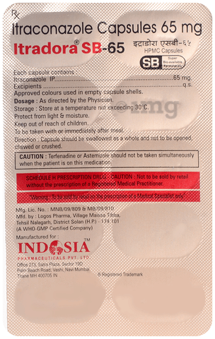 Itradora SB 65 Capsule image