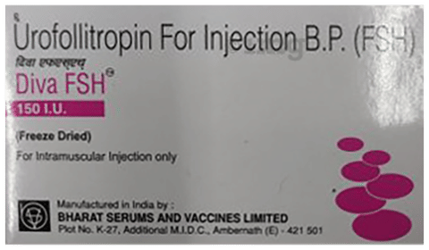 Diva FSH 150IU Injection image Diva FSH 150IU Injection image