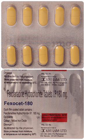 Fexocet 180mg Tablet