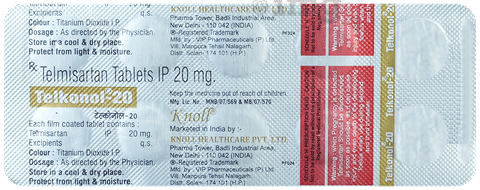 Telkonol  20 Tablet image