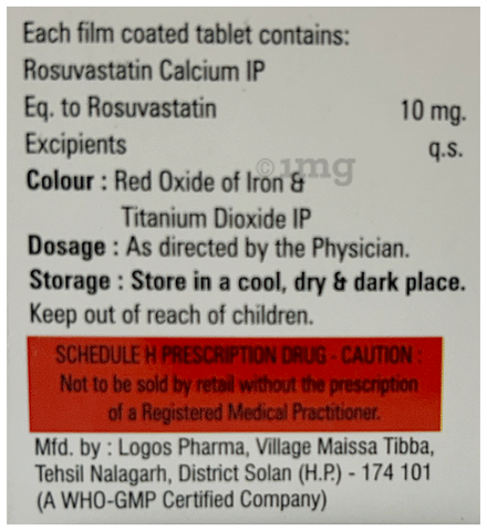 Rozalcea 10mg Tablet image