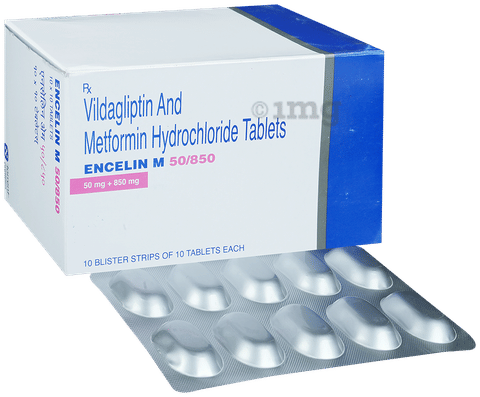 Encelin M 50/850 Tablet image Encelin M 50/850 Tablet image