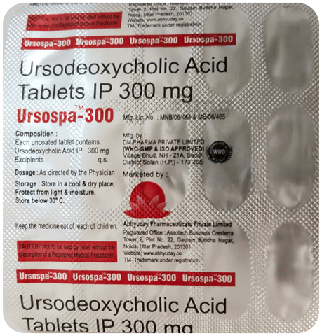 Ursospa 300 Tablet image