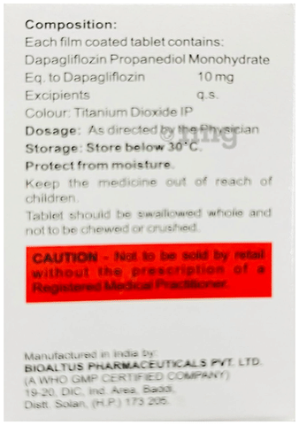 Dapmedis 10 Tablet image Dapmedis 10 Tablet image