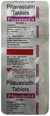 Pitavamed 4mg Tablet image Pitavamed 4mg Tablet image