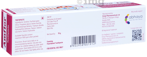 Amflor toothpaste deals