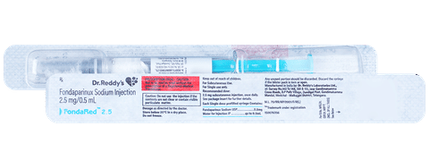 Fondared 2.5mg Injection image