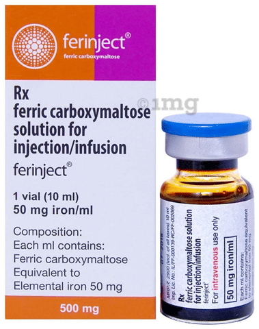 Ferinject 500mg Injection image